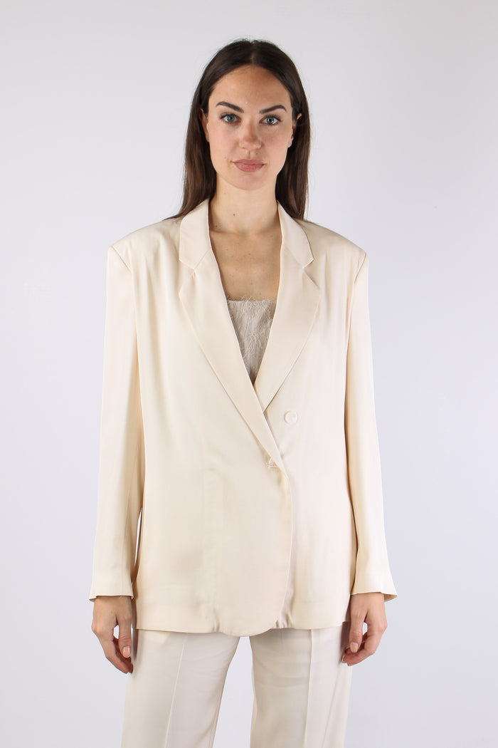 Giacca Monopetto Ivory-2