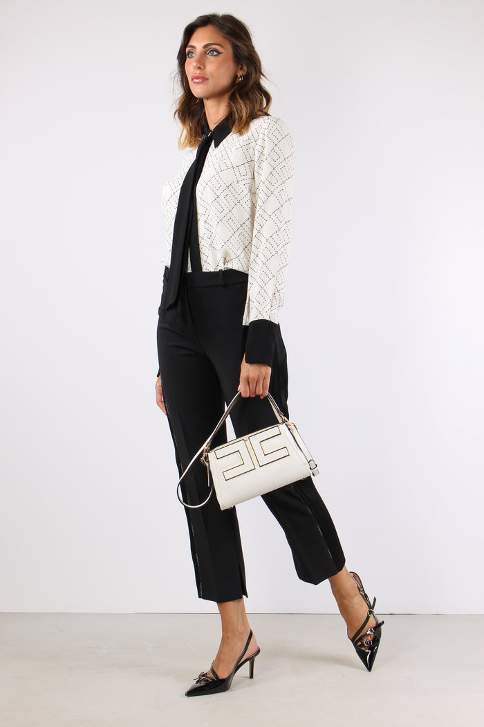 Pantalone Banda Smoking Nero-5