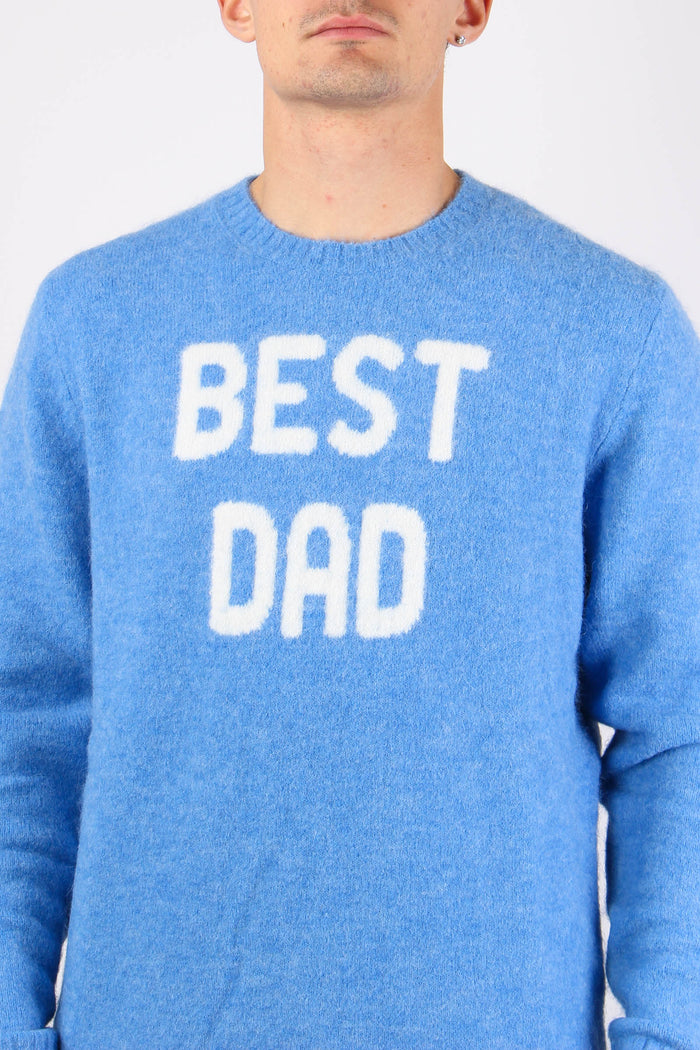 Maglia Girocollo Ricamo Stretch Best Dad-6