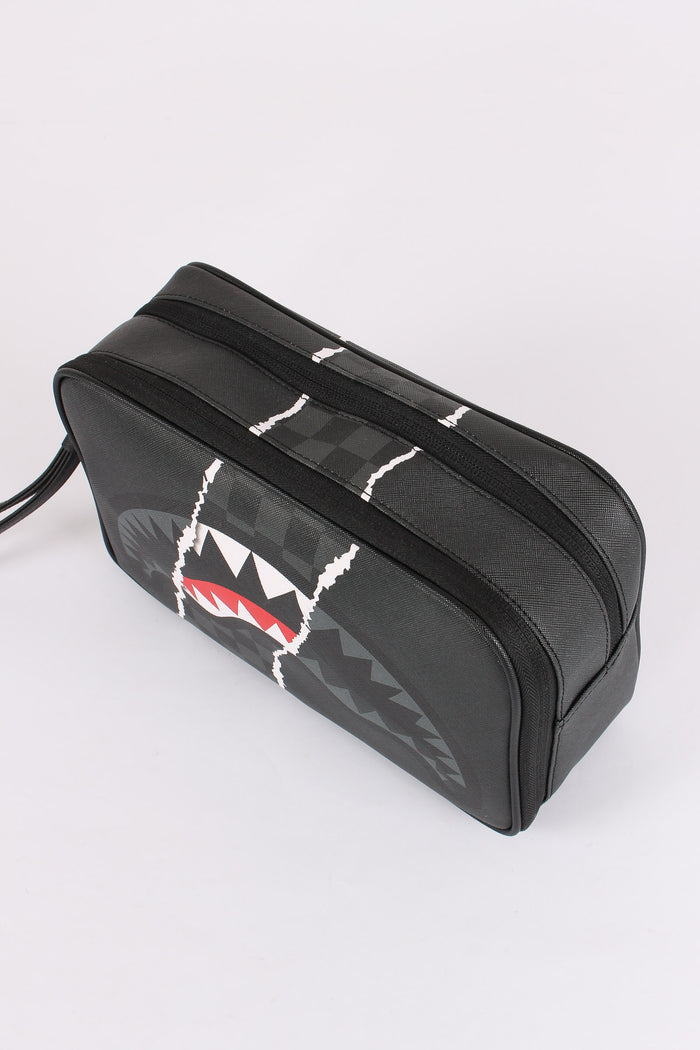 Pochette Center Rip Check Nero-4