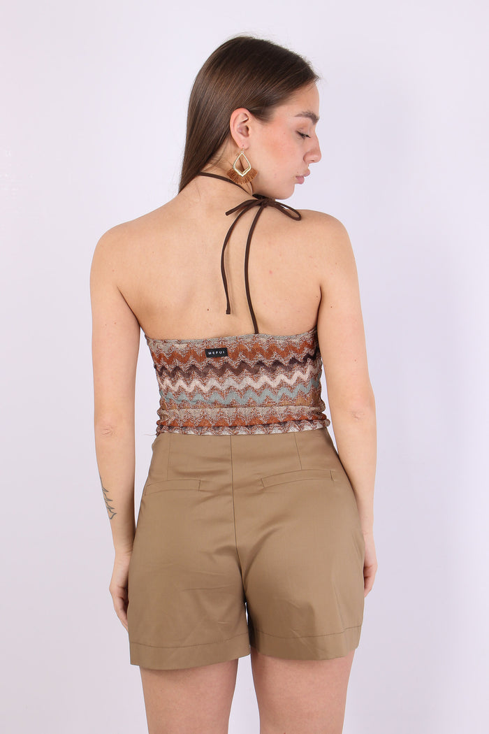 Top Laccetto Monospalla Missoni Multicolor-4