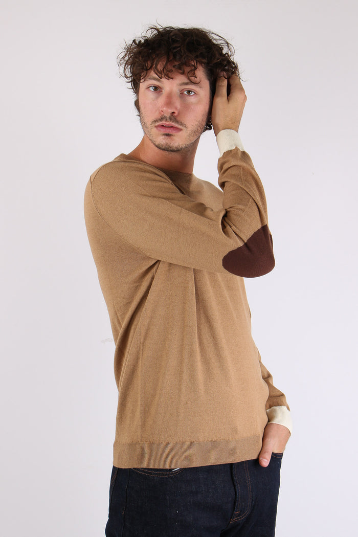 Maglia Profilo Toppa Cammello-5