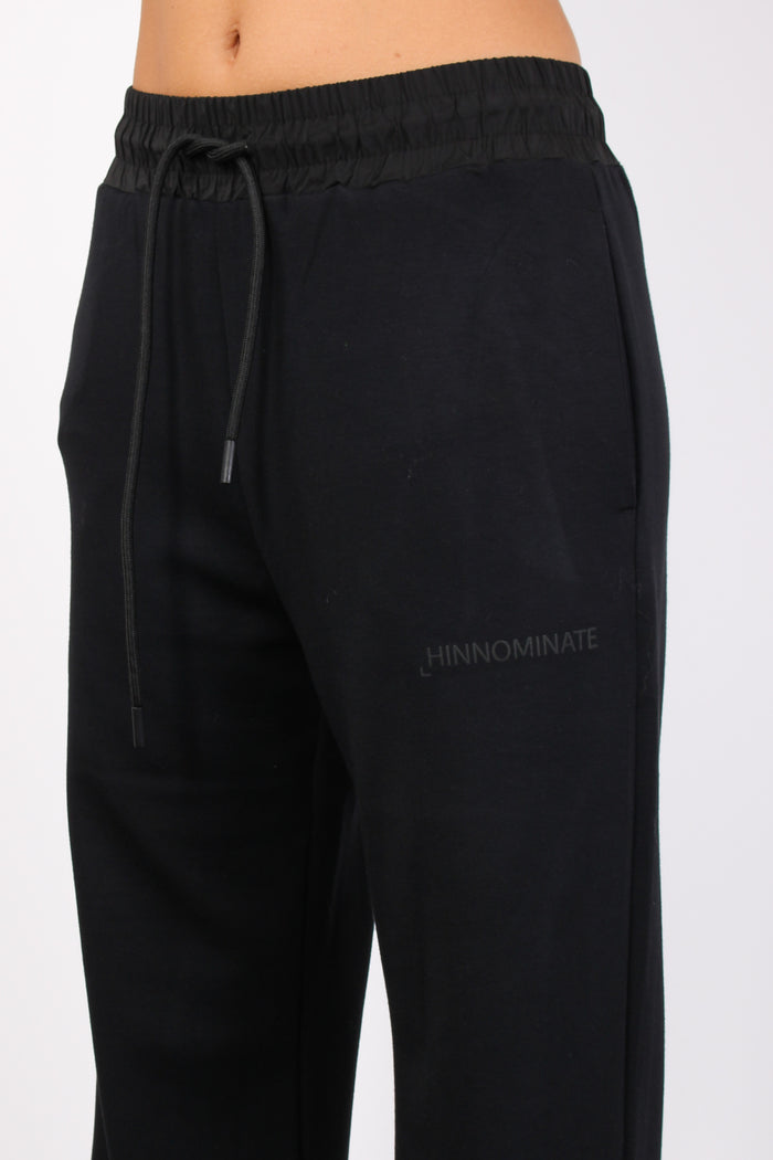 Pantalone Palazzo Modal Nero-6