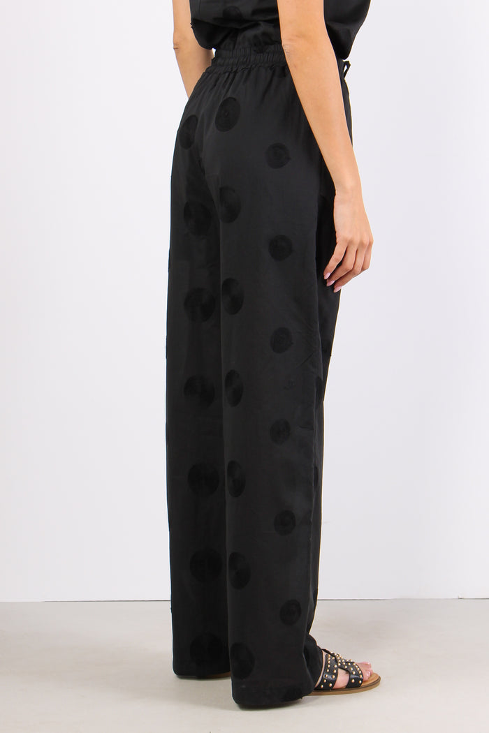Pantalone Palazzo Mussola Rica Nero-6