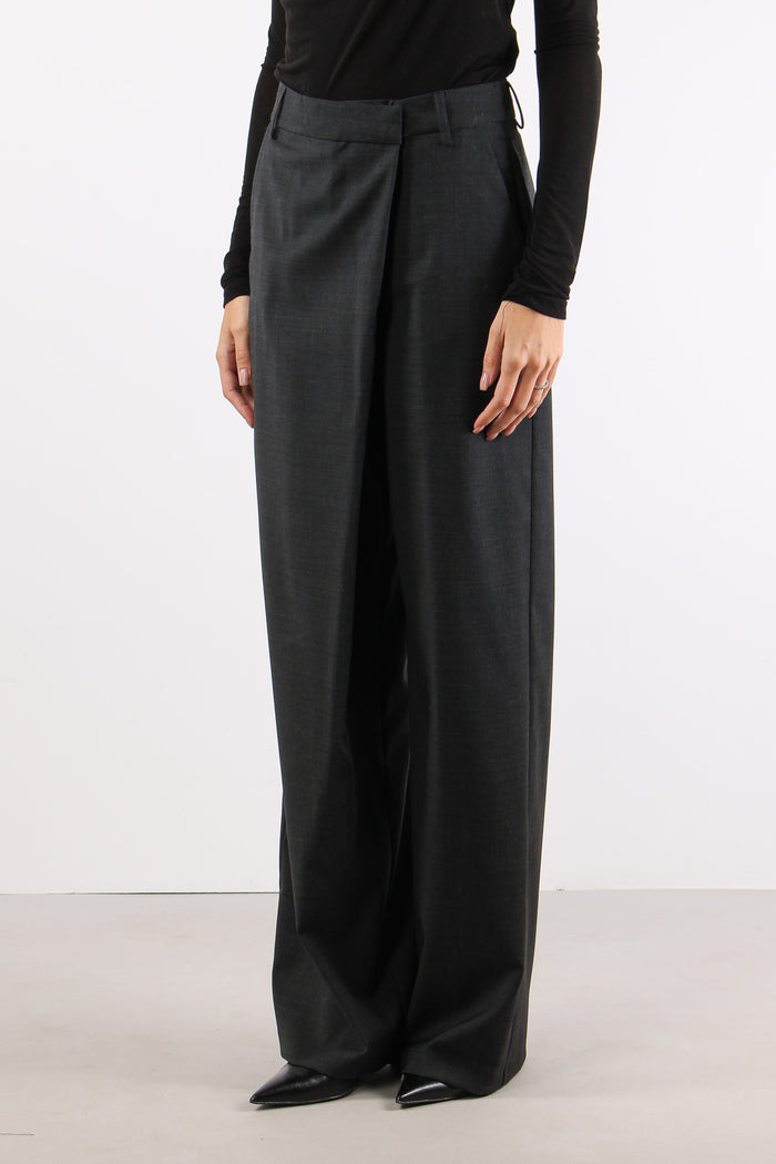 Pantalone Bottoni Asimmetrici Asphalt-4