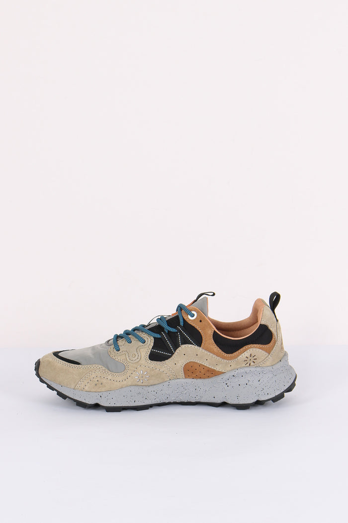 Sneakers Yamano 3 Suede/nylon Dark Beige/grey-6
