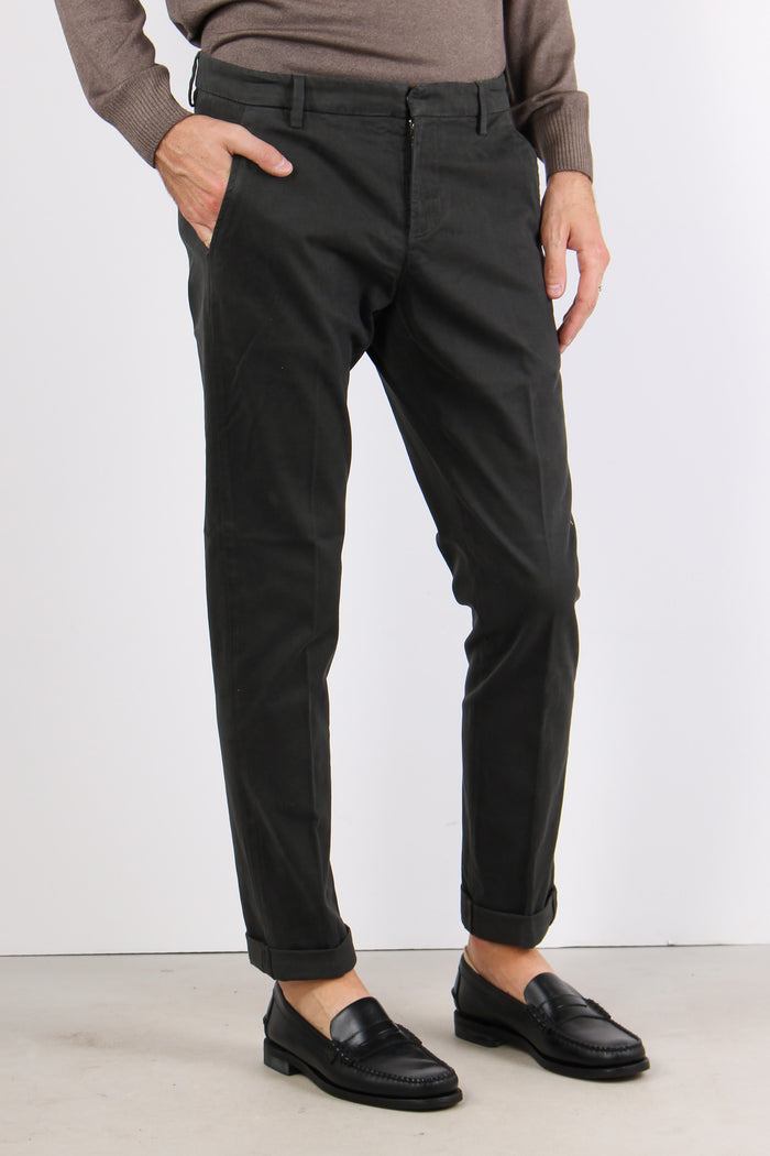 Gaubert Pantalone Gabardina Antracite-5