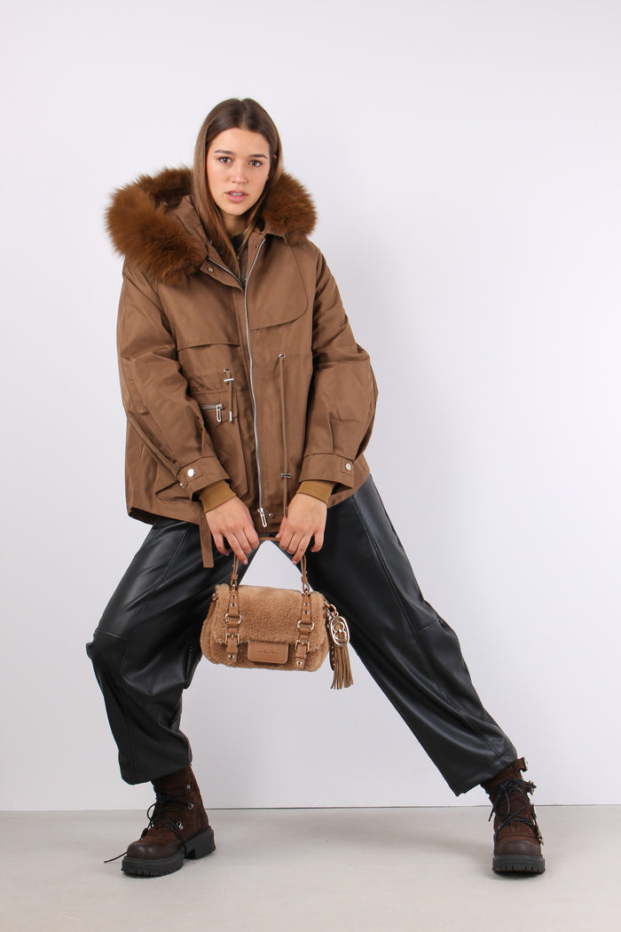 Parka Cappuccio Brown-10