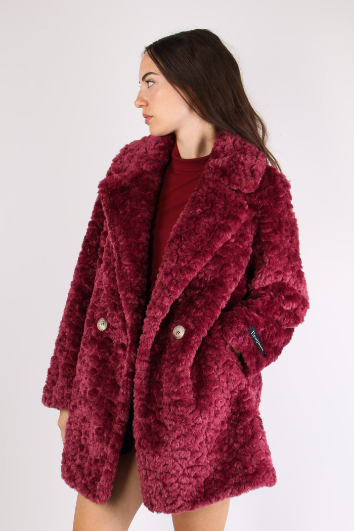 Giubbotto Lungo Revers Atstrak Sugar Plum-6