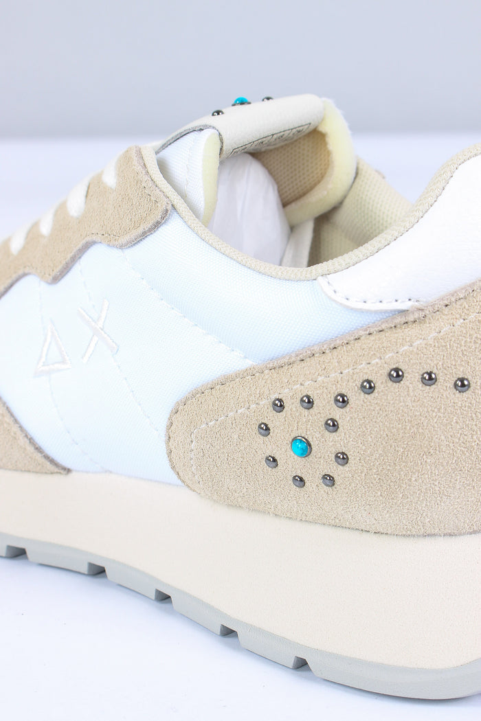 Sneakers Ally Studs Bianco-8