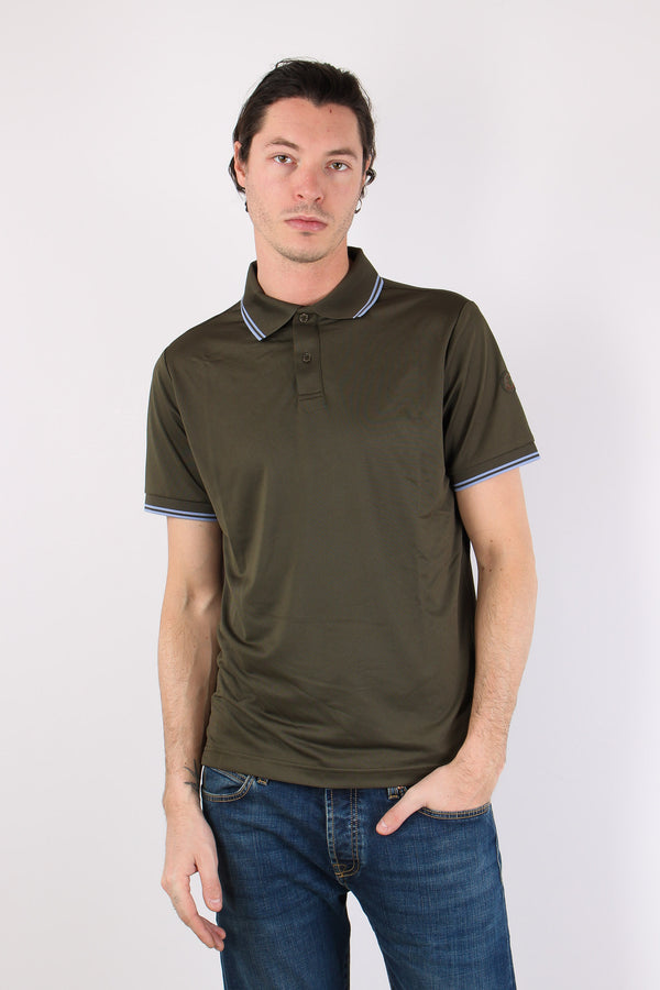 Hari Polo Collo Righe Snake Green-2