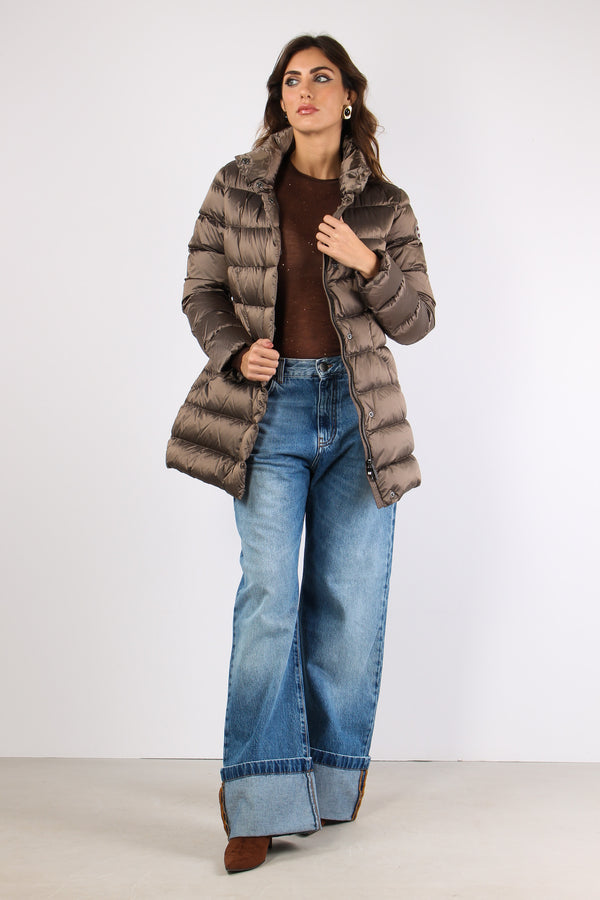 Piumino Cappotto Nylon Dark Yam-2