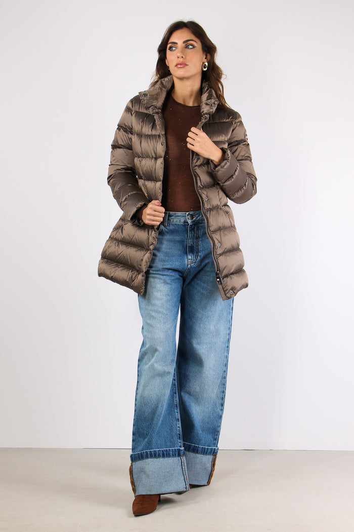 Piumino Cappotto Nylon Dark Yam-2