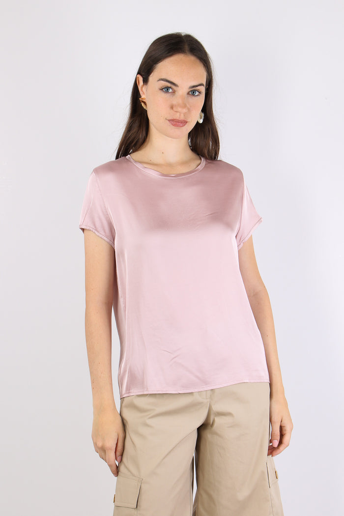 T-shirt Viscosa Stretch Cipria-9
