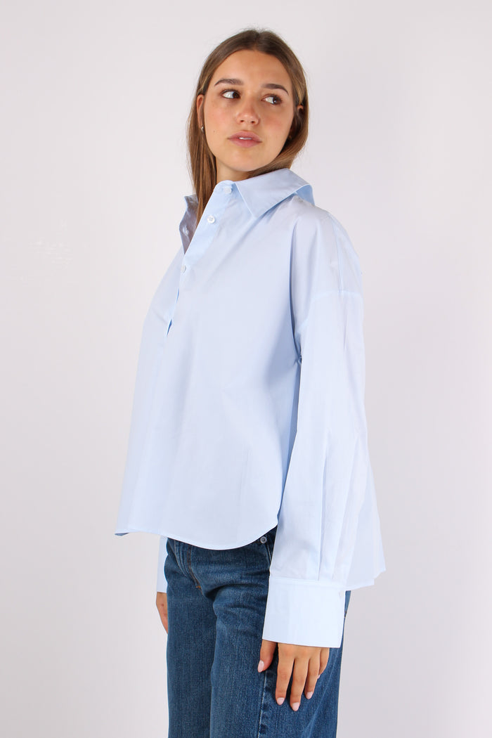 Camicia Doppio Colletto Celeste-4