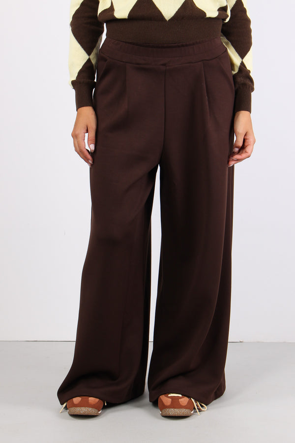 Pantalone Palazzo Pences Modal Moro-2