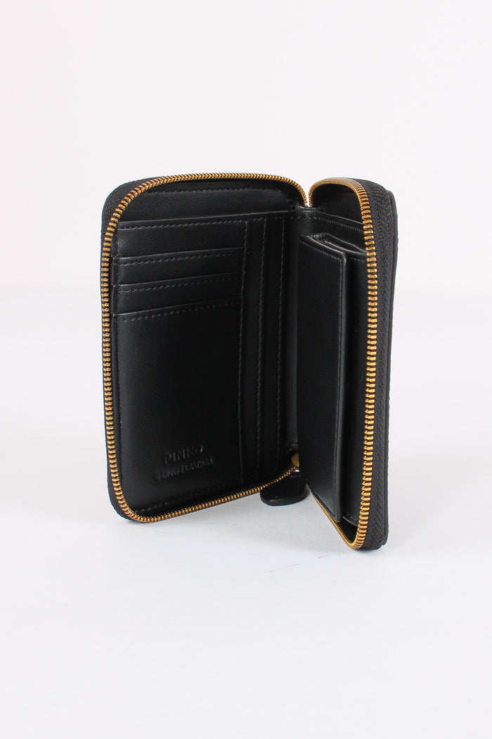 Taylor Portafoglio Zip Around Nero/gold-5