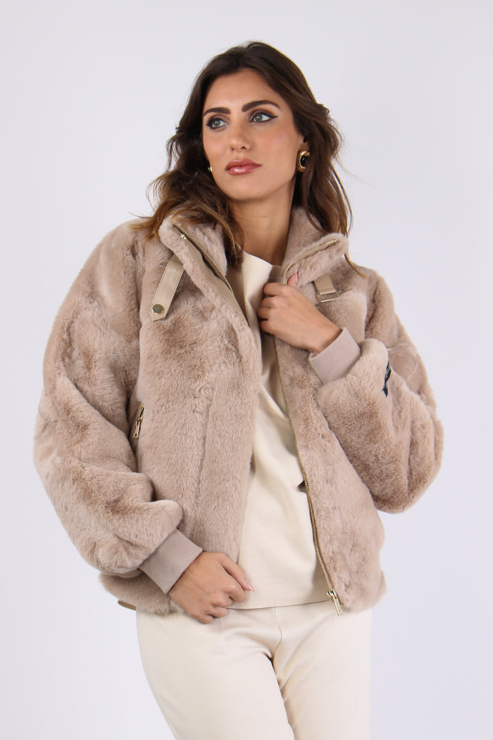 Bomber Gancio Collo Oat-6