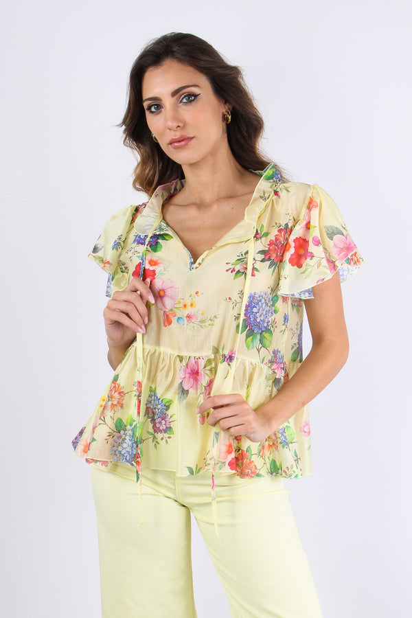 Casacca M/m Rouge Fantasia Fio Giallo-2