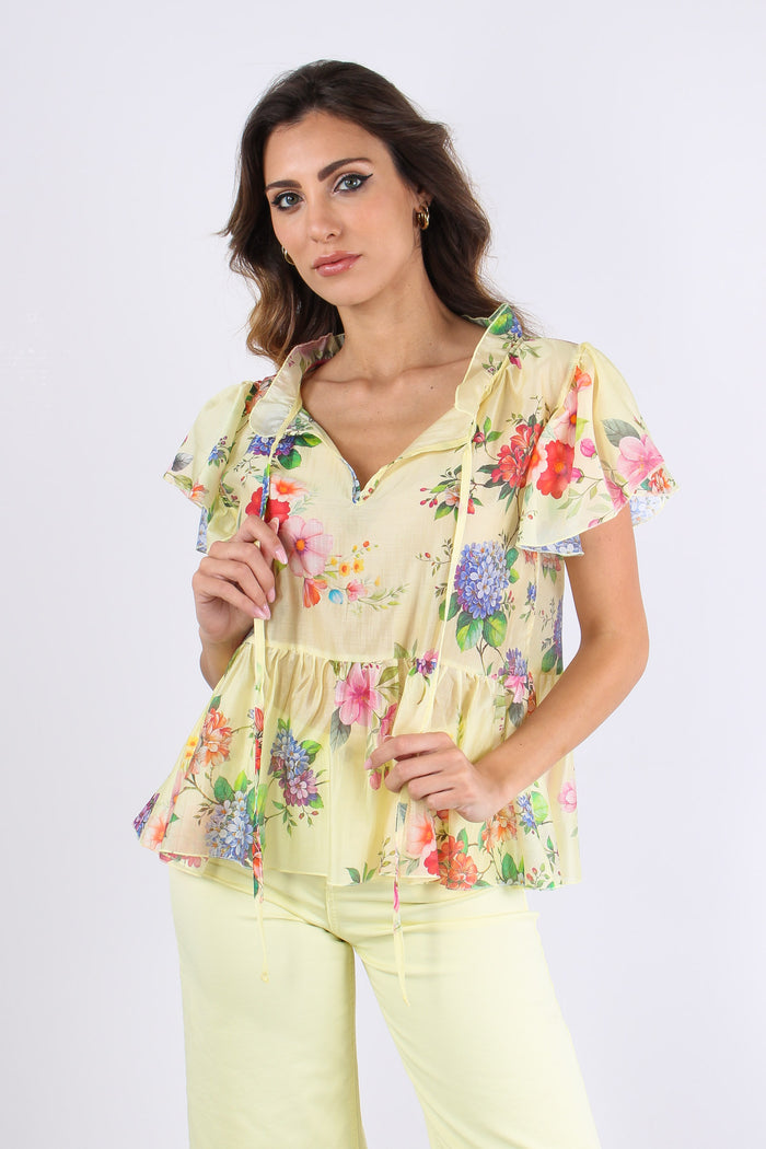 Casacca M/m Rouge Fantasia Fio Giallo-2