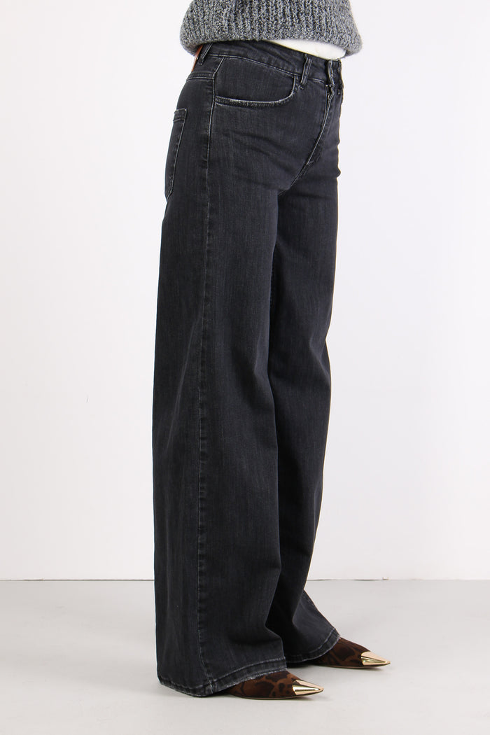 Denim Palazzo Denim Black-6
