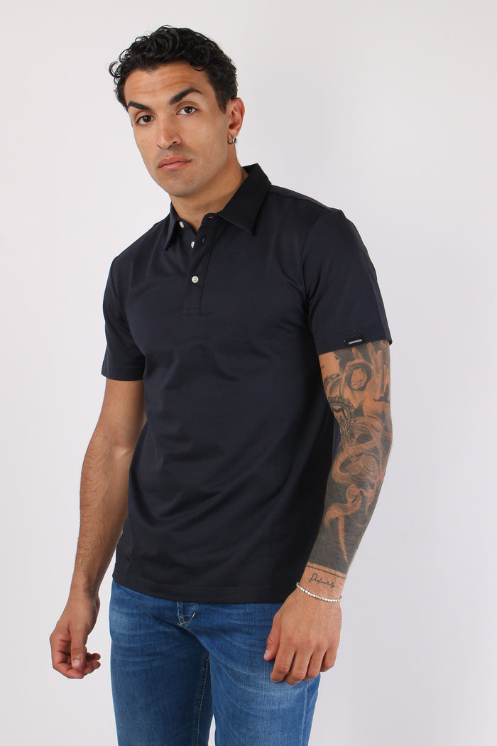 Polo Technical Piquet Navy-8