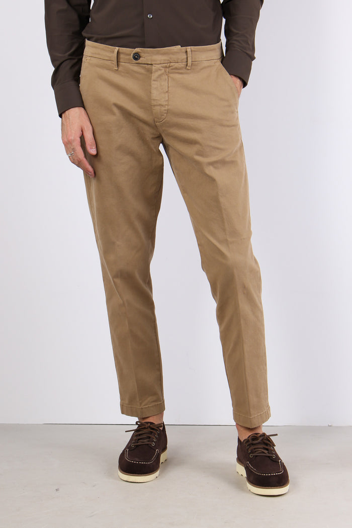 Pantalone Chino Gabardina Read Beige-4