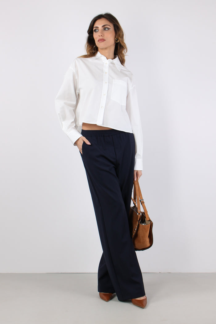 Wkddeden Camicia Pieghe Off White-3