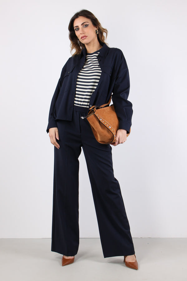 Wkdmulino Giacca Camicia Blu