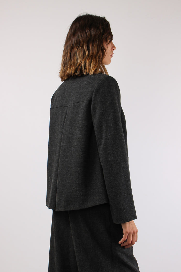 Giacca Monopetto Grigio-7