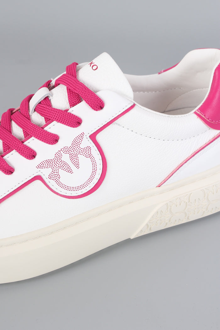 Yoko 01 Sneaker Leather White/pink-8