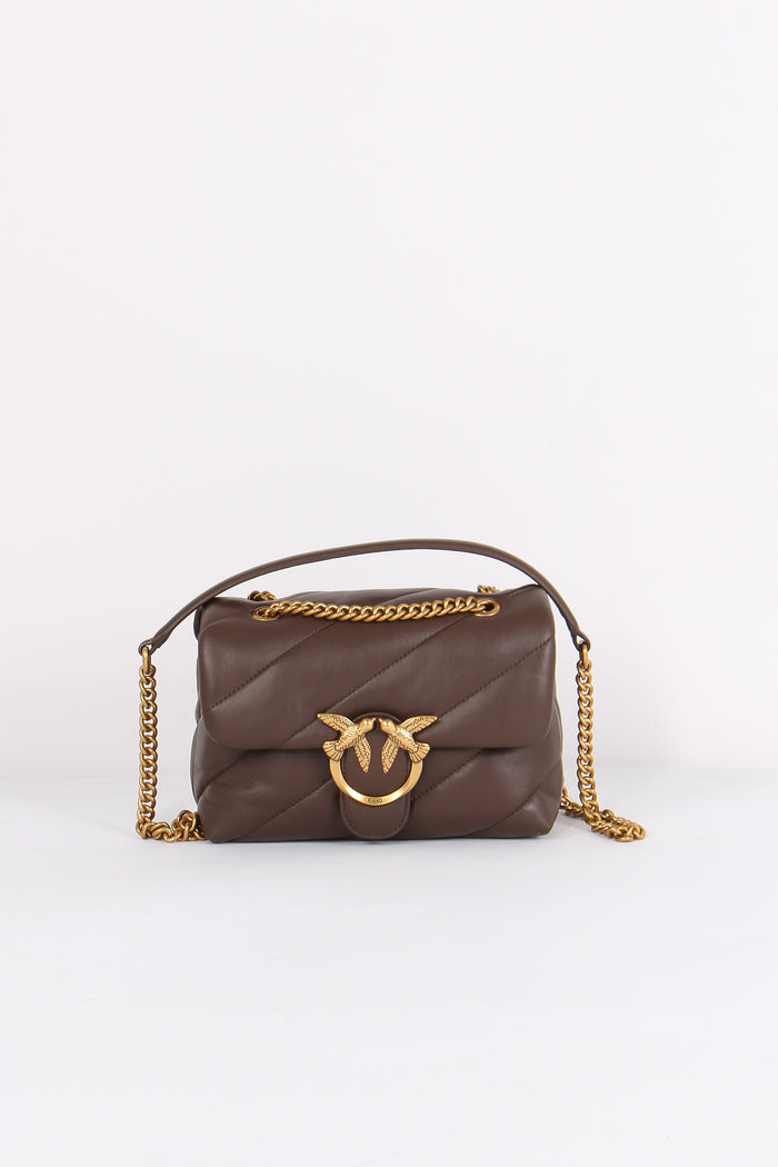 Tracollina Love Puff Nappa Marrone Castagna