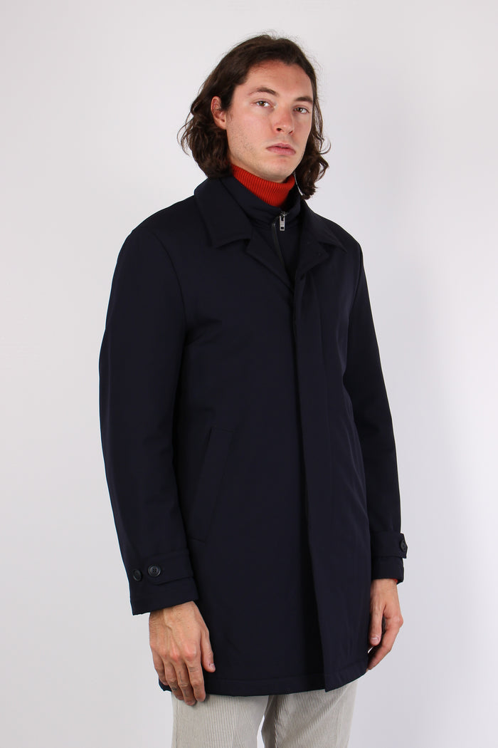 Cappotto Mornig Jersey Blu Notte-5