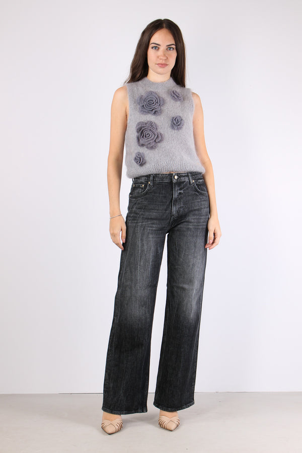 Denim Graffiato Denim Black