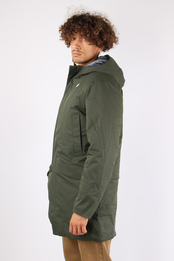 Giubbotto Lungo Inserto Marmot Green/blue-2