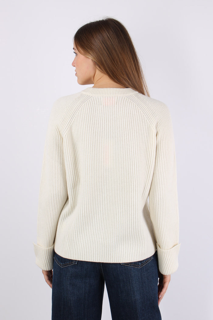 Girocollo Costa Inglese Bianco-5