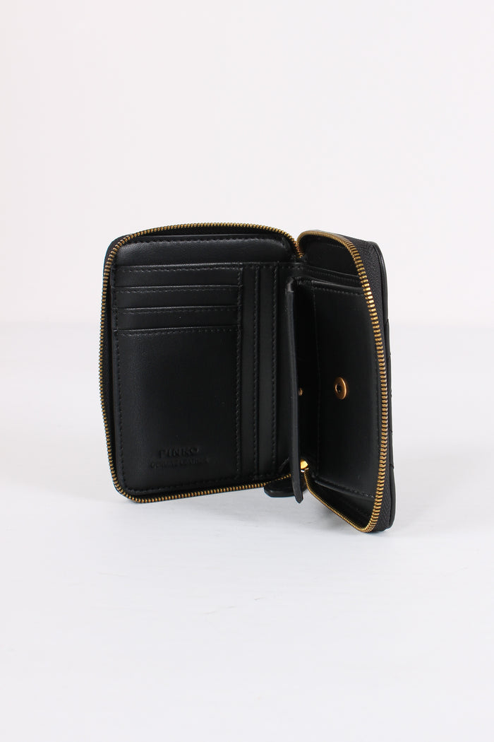 Taylor Portafoglio Zip Around Nero/gold-4