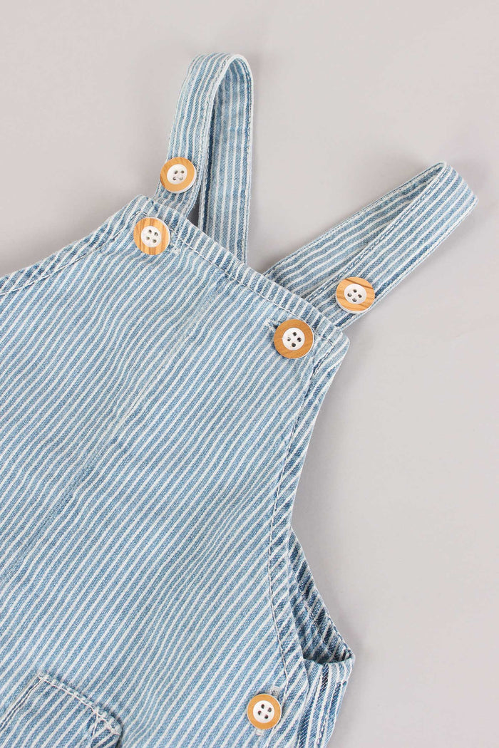 Salopette Corta Riga Denim-4