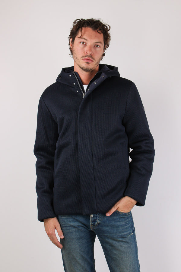Bomber Cappuccio Navy-2