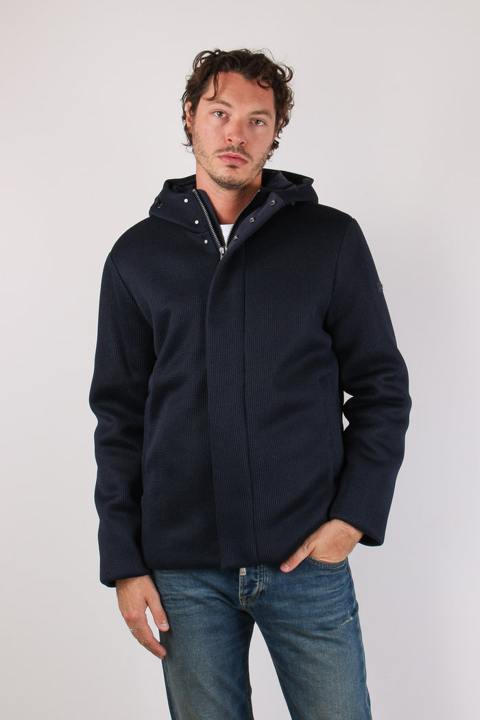 Bomber Cappuccio Navy-2