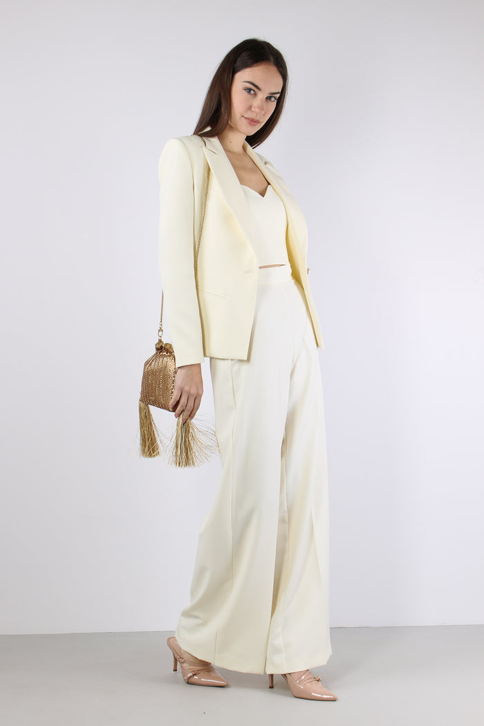 Giacca 1 Bottone Slim New Milk