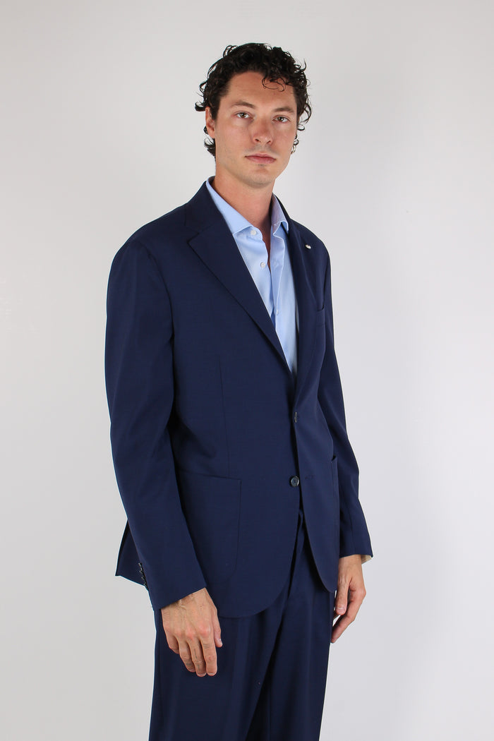 Giacca Drop Sette Blu-3
