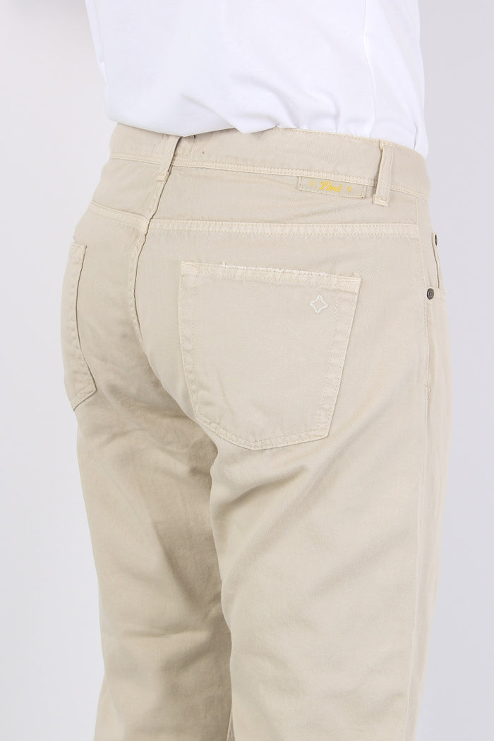 Pantalone Cropped Sabbia-9