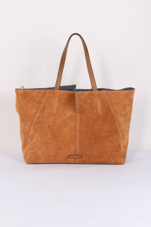 Maya Shopping Reversibile Caramello