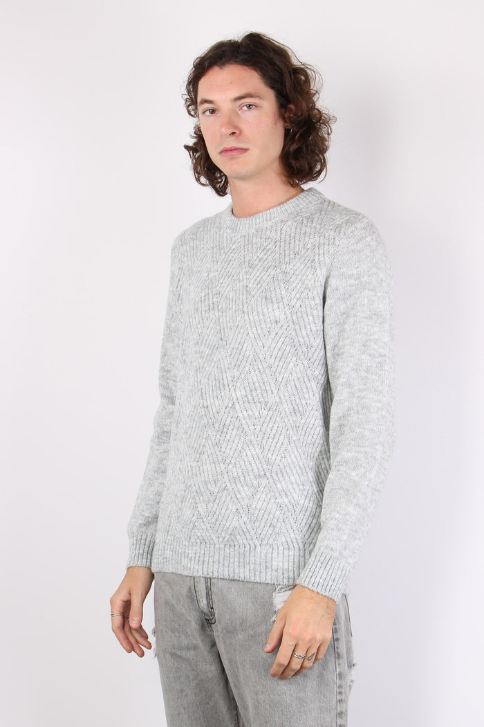 Maglia Effetto Rombi Perla-5