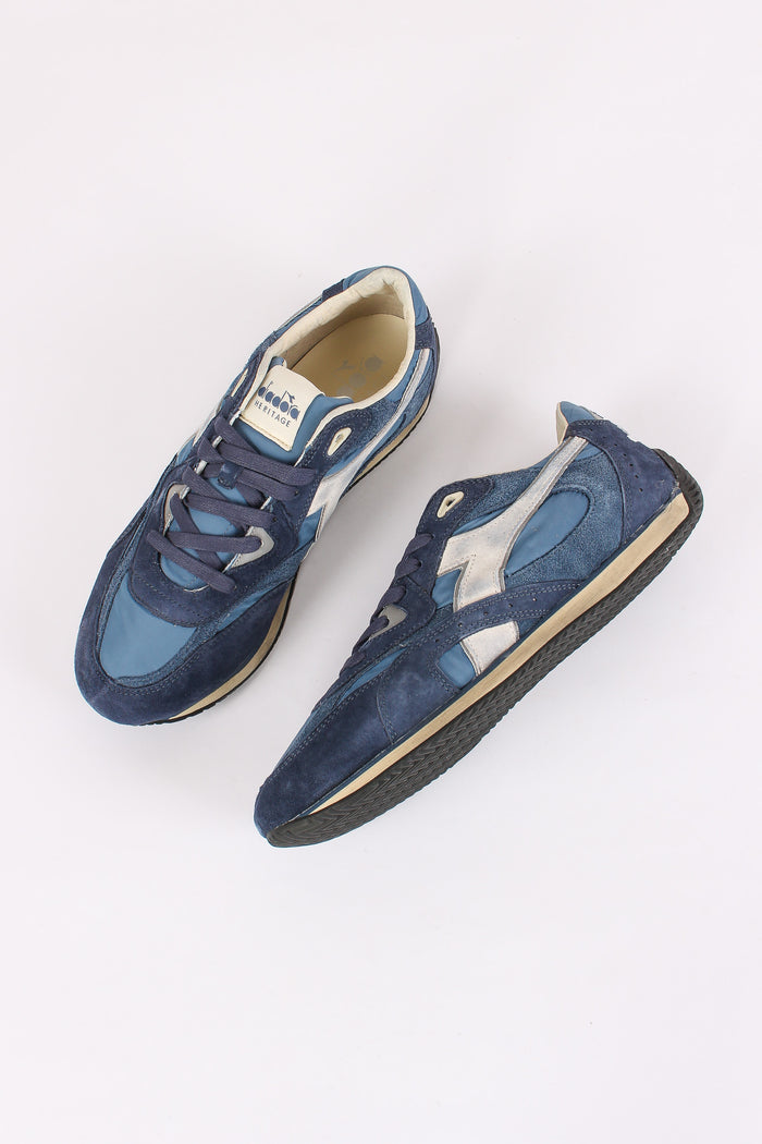 Sneakers Equipe Revenge Nylon Blu Colonnello-2