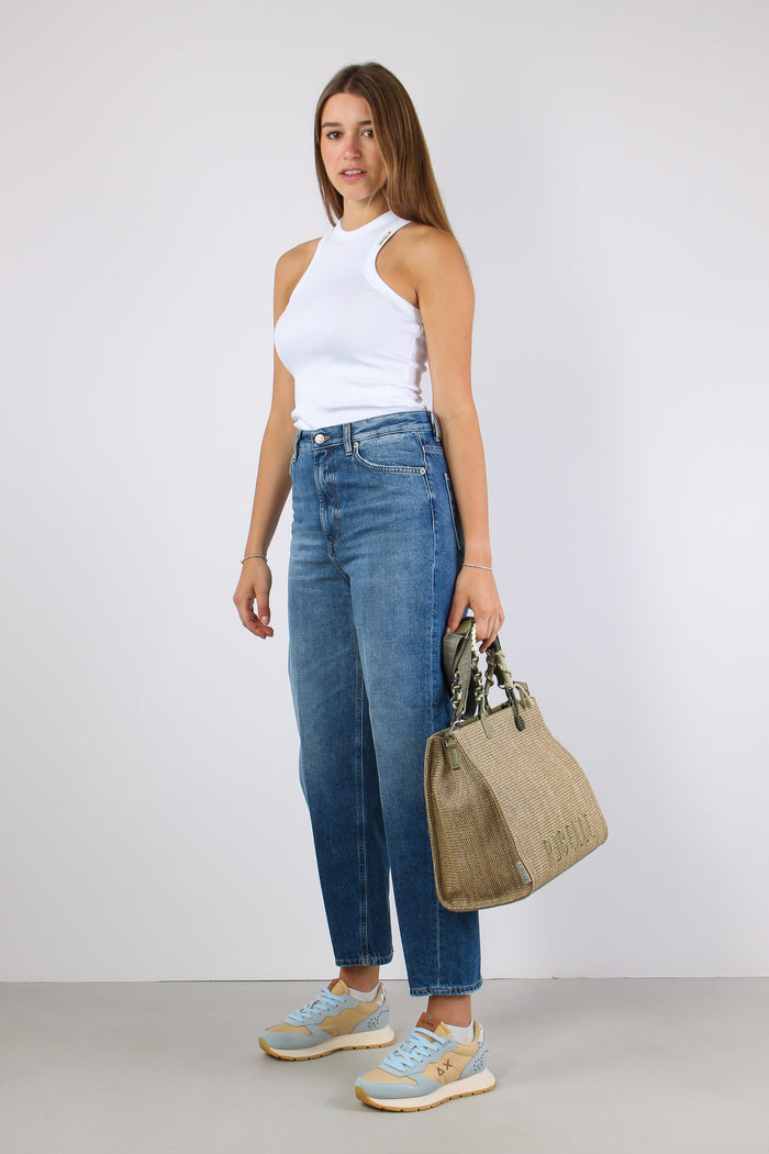 Bessie Denim Loose Denim Medio