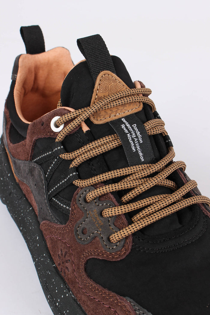 Sneakers Yamano 3 Suede/nylon Dark Grey/black-4