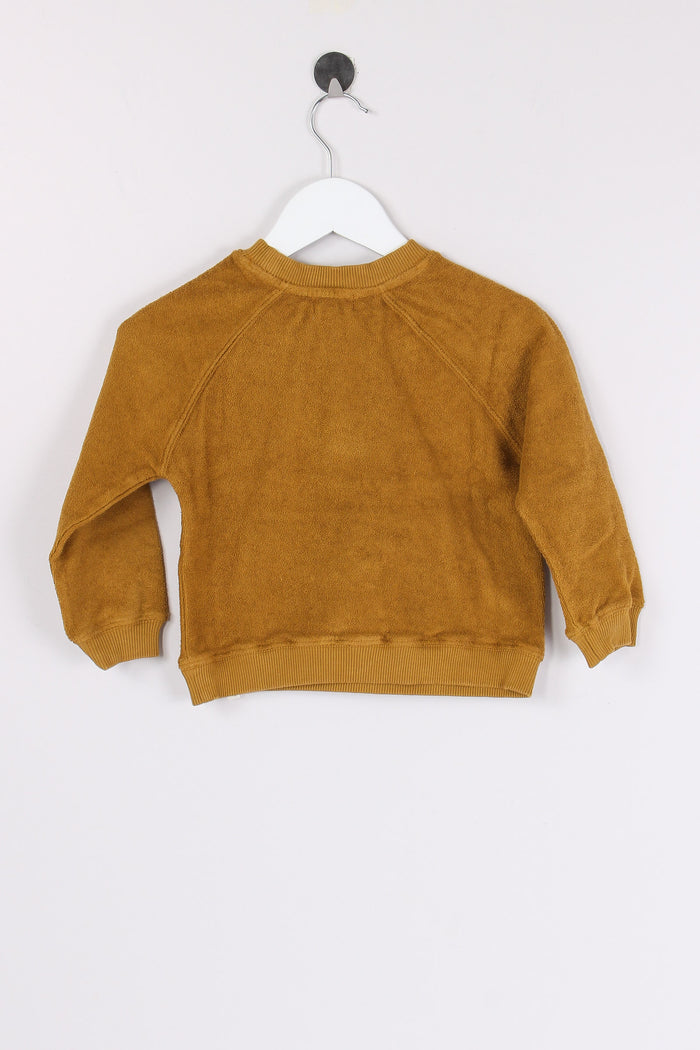 Felpa Rovesciata Ocre-2