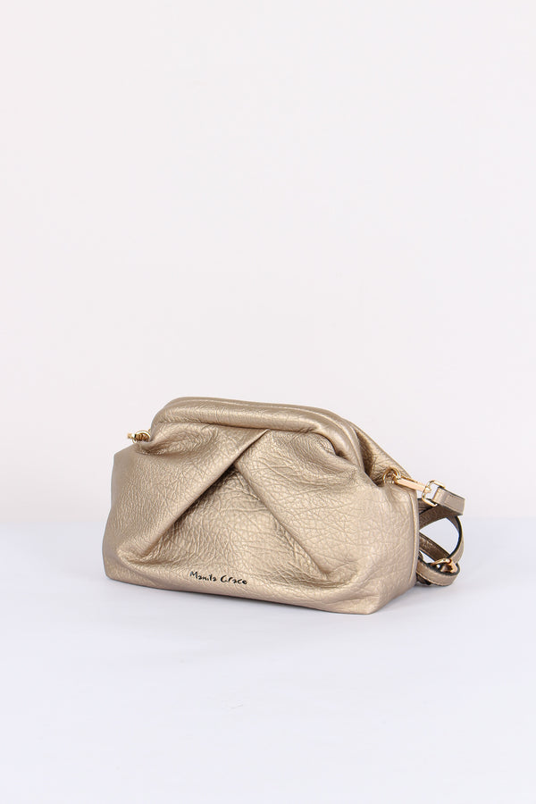 Clutch Intreccio Oro-2